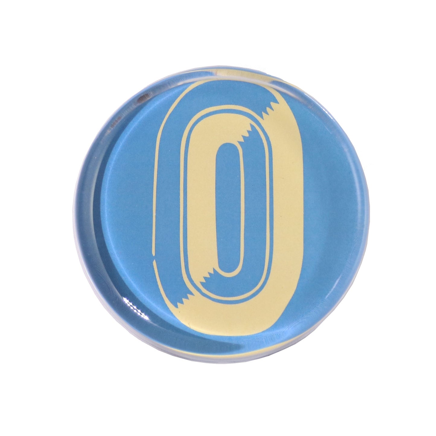 Alphabet Paperweight - O