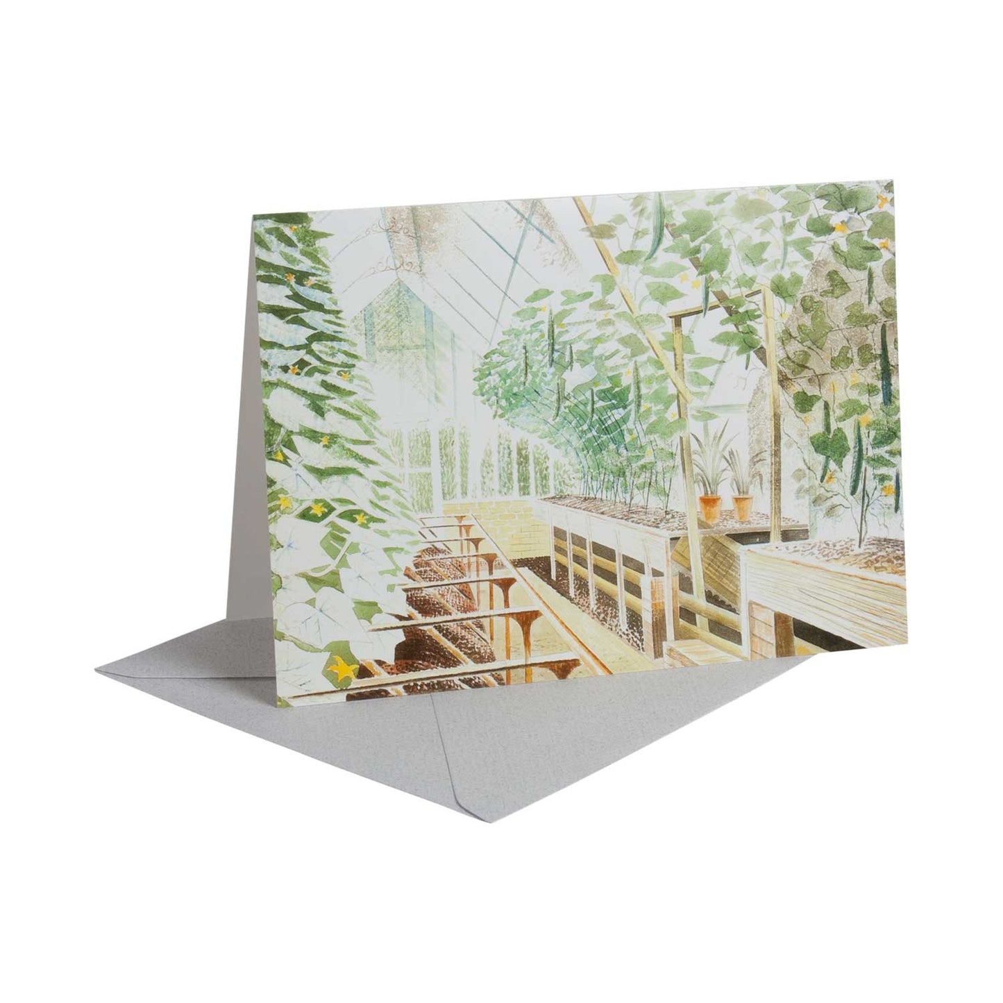 Cucumber House - Greeting Card