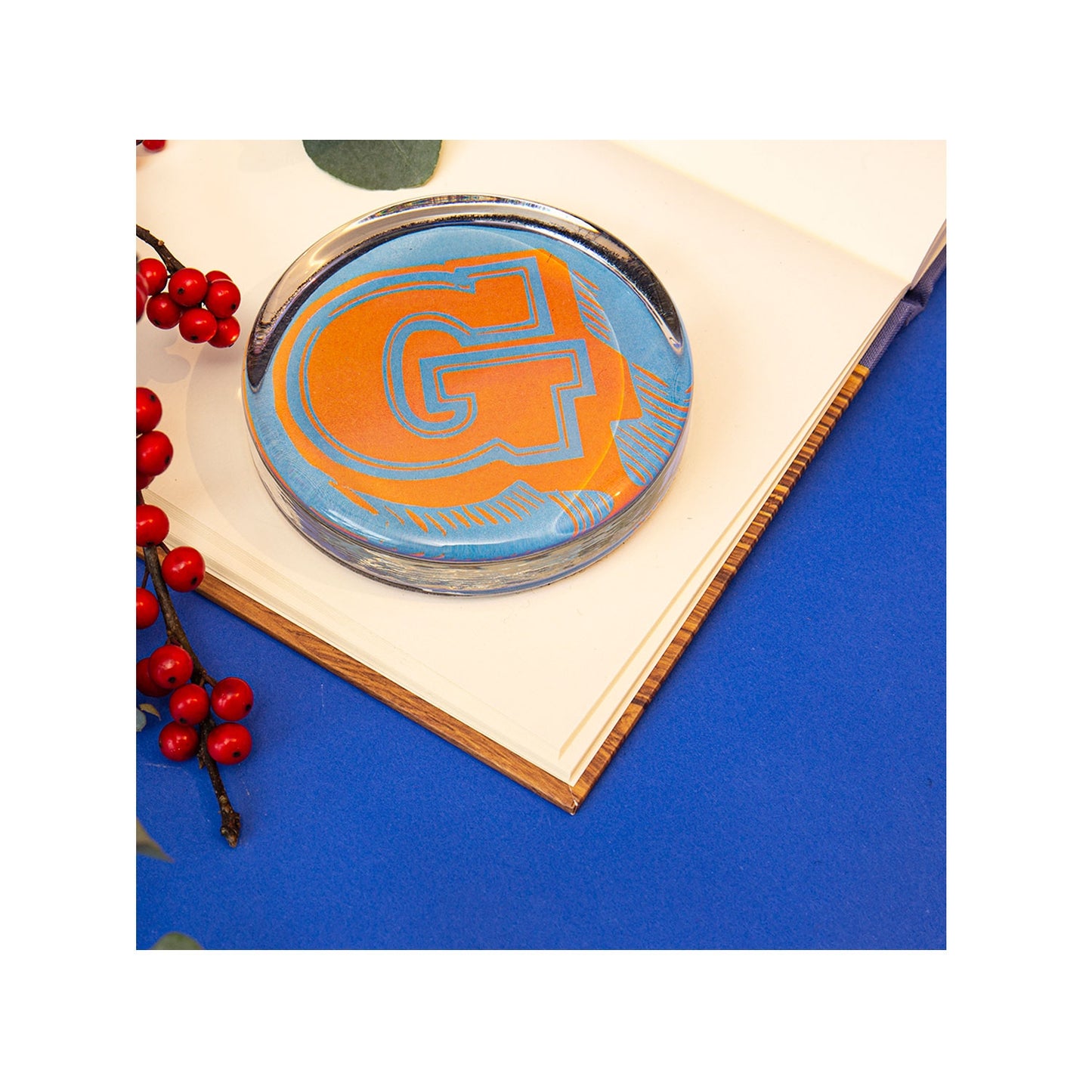Alphabet Paperweight - G