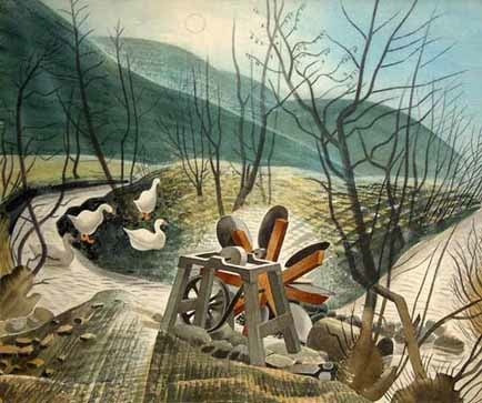 Eric Ravilious 'The Waterwheel'