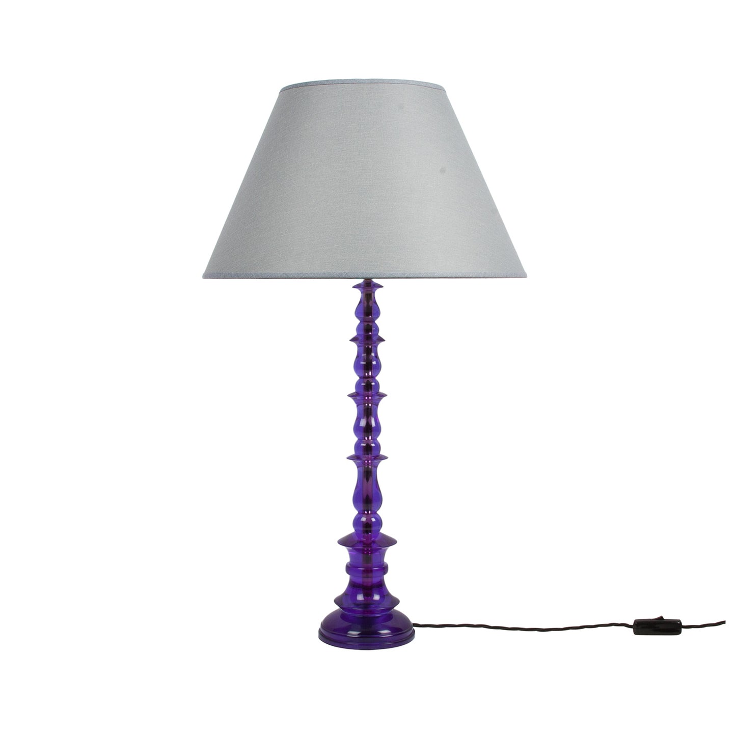 Spring Resin Lamp Purple