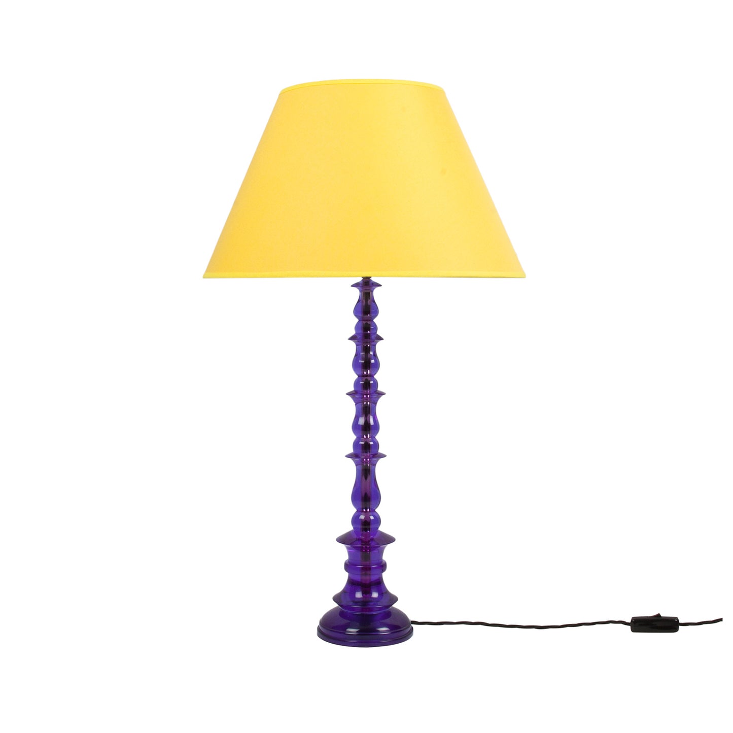 Spring Resin Lamp Purple
