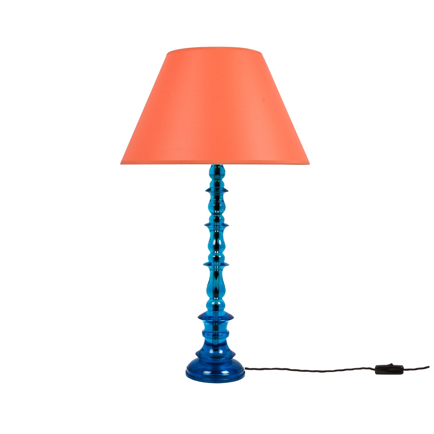 Spring Resin Lamp Turquoise